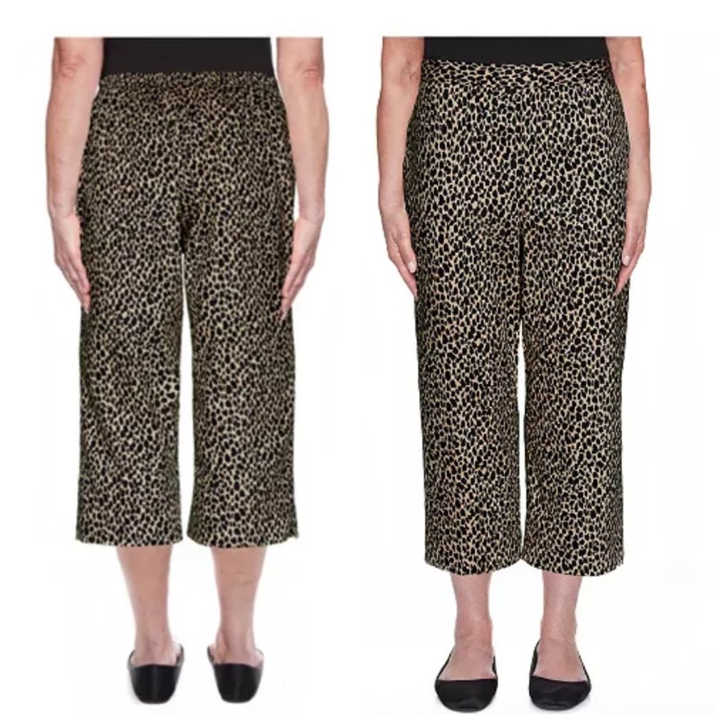 Alfred Dunner 'Zanzibar' Capris  Size 14